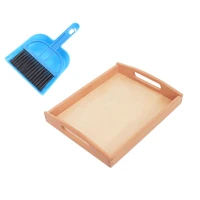 montessori infant practical life material montessori table cleaning set preschool educational learning toys for children mi2944h