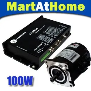 CNC Leadshine 100 Вт бесщеточный Серводвигатель комплект (Серводвигатель ACS806 + 36V AC
