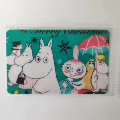 6 Moomin, новинка, наклейка на автобус, карточку, игрушка, наклейка, малыш, Муми, мультяшная наклейка, милый финский персонаж, наклейка на телефон, приятный цвет, наклейка - Цвет: 6