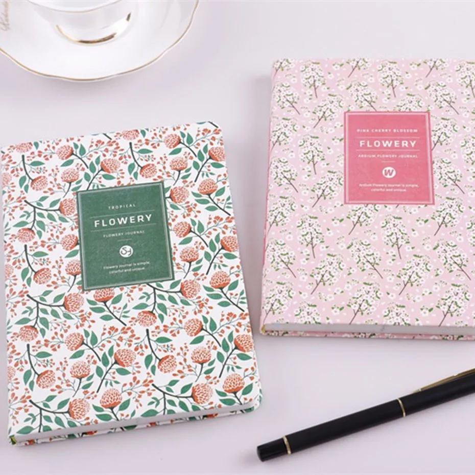 Creative Stationery Notebook Color Mini Pocket Hand Book Year Weekly Planner Agenda Diary Filofax Flowery Journal Notepad | Канцтовары