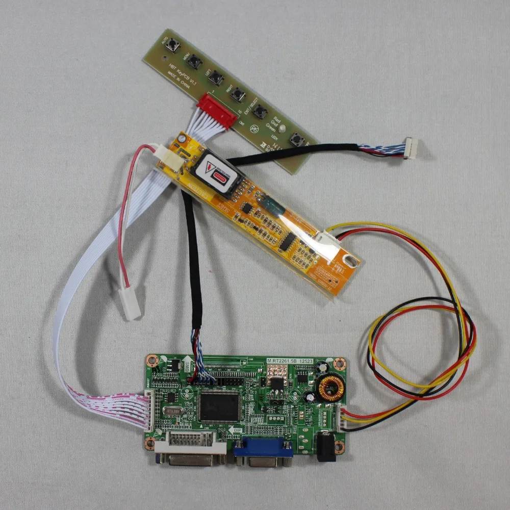 

Плата контроллера ЖК-дисплея DVI VGA для ЖК-панели 12,1 дюймов LTD121EX1R 1280x768