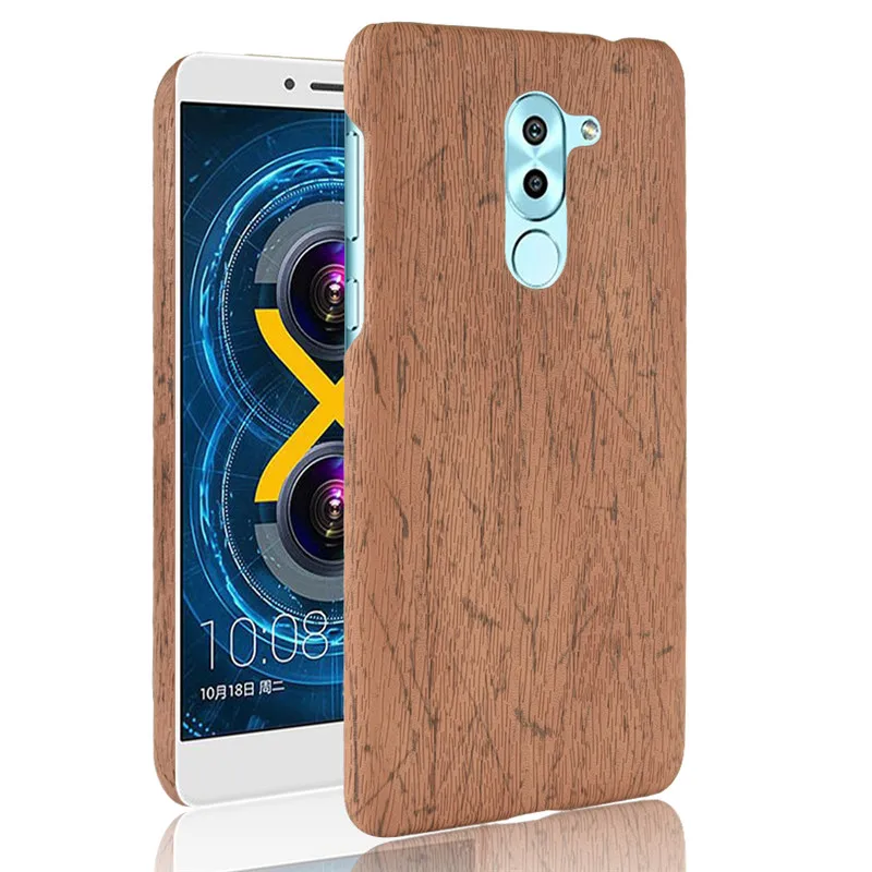 Чехол для телефона Huawei Honor 6X защитный чехол из искусственной кожи с натуральным