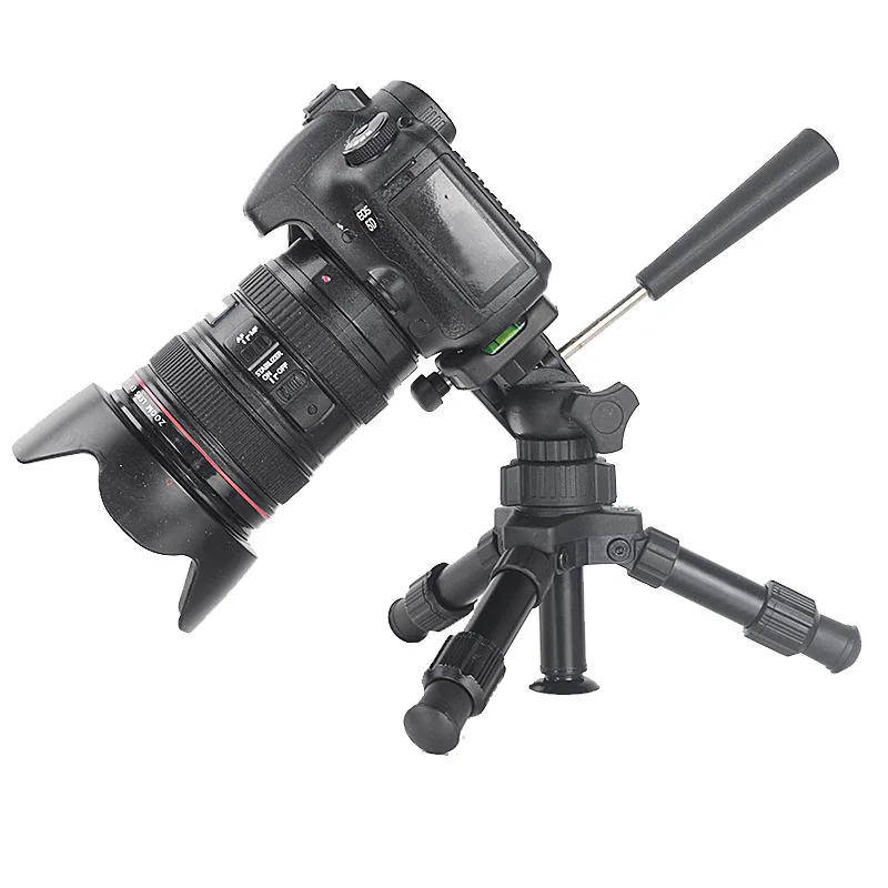 Портативный Легкий Мини штатив с спиртовым уровнем для SONY CANON NIKON DSLR камер