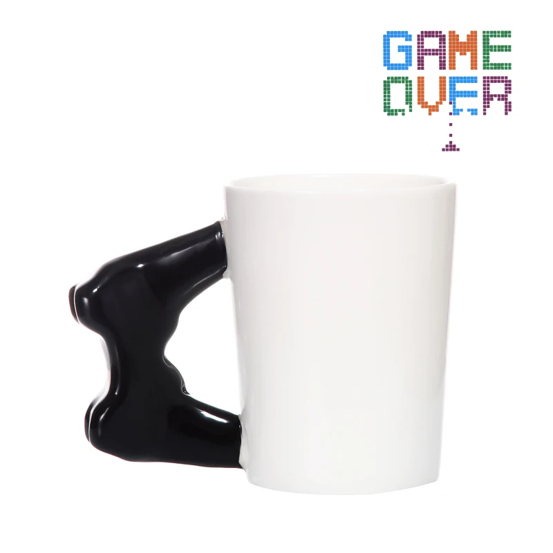 Кружка Game Over Coffee с 3d игровым контроллером кружка керамическая чашка кружки для