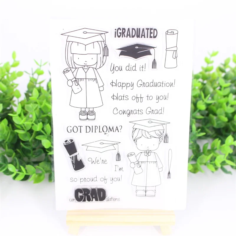 Прозрачные силиконовые штампы для скрапбукинга сделай сам на