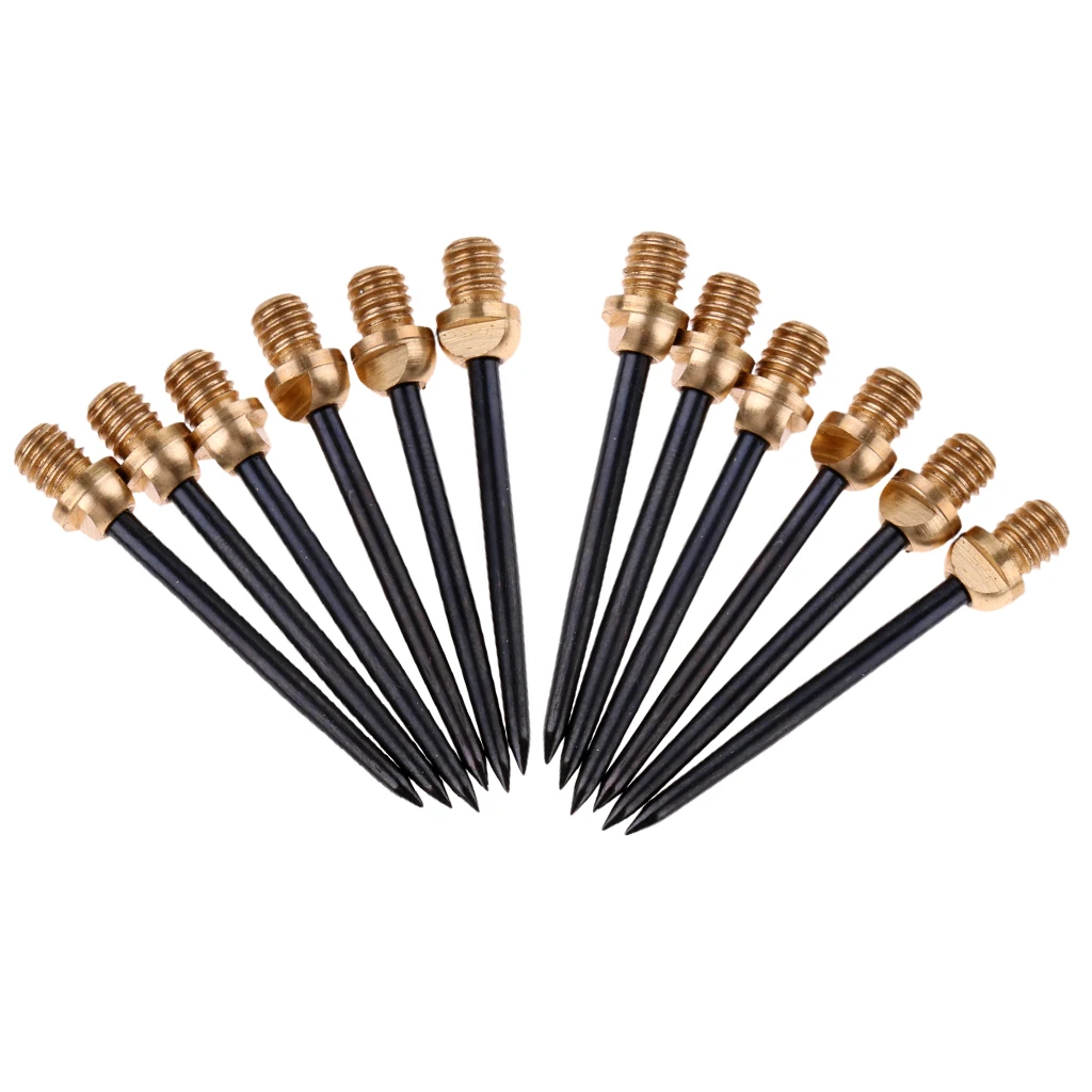 12 штук бороны Дротика s Сталь советы преобразования наконечники для дротиков