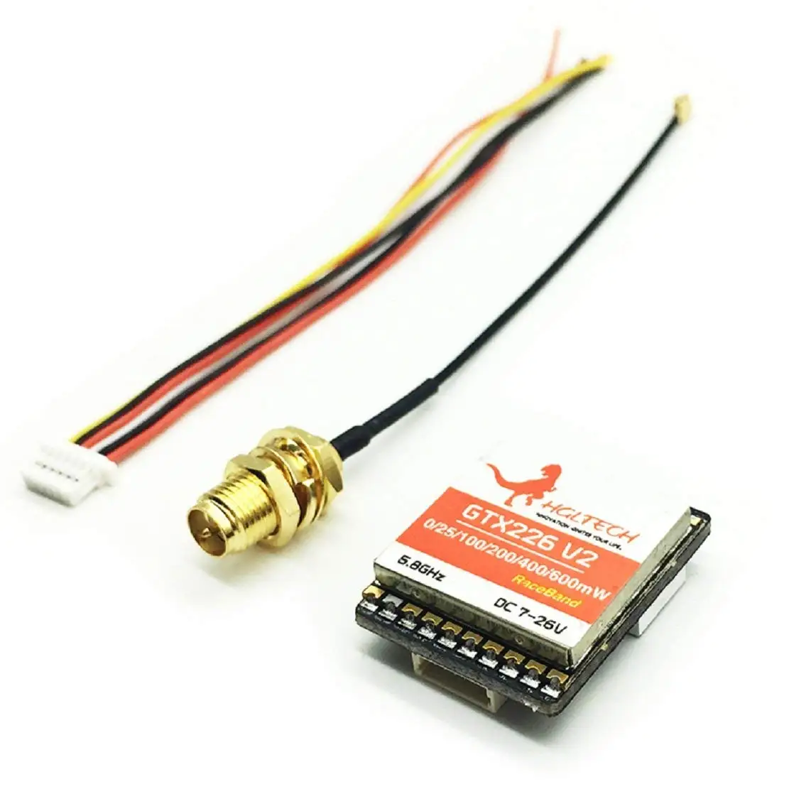 Переключаемый FPV-передатчик HGLRC GTX226 V2 5 8 ГГц 48 каналов 25 МВт 100 мВт 200 400 | Игрушки и