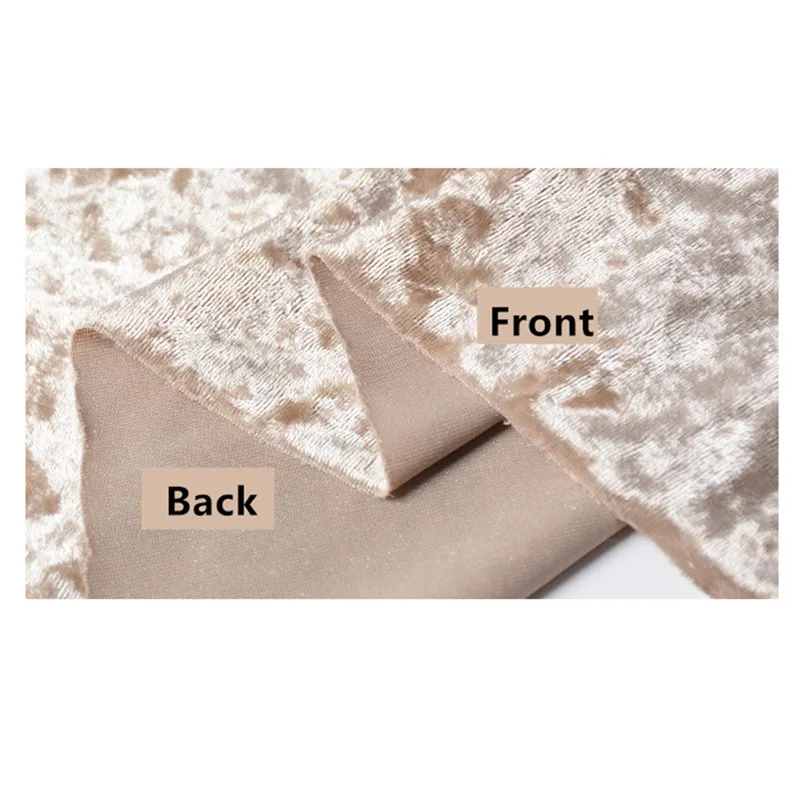 Мягкая гладкая эластичная бархатная ткань со стразами роскошная флисовая с