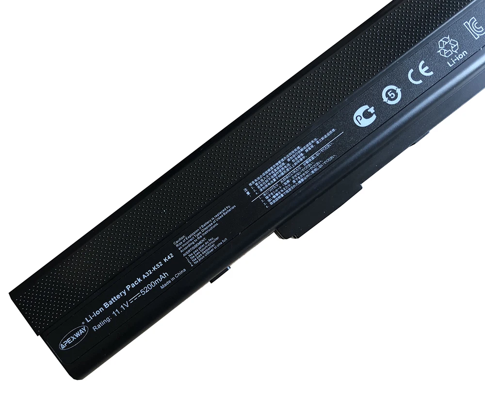 Аккумулятор для ноутбука ASUS A32-K52 K42DE K42DQ A42-K52 K42 K42D K42DR K42F K42J K42JA K42JB K42JC K42JE K42JK K42JP K42JR