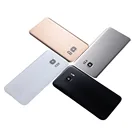 Стеклянный корпус S7 G930F задняя крышка аккумулятора для Samsung S7 Edge G935F крышка объектива камеры + наклейка