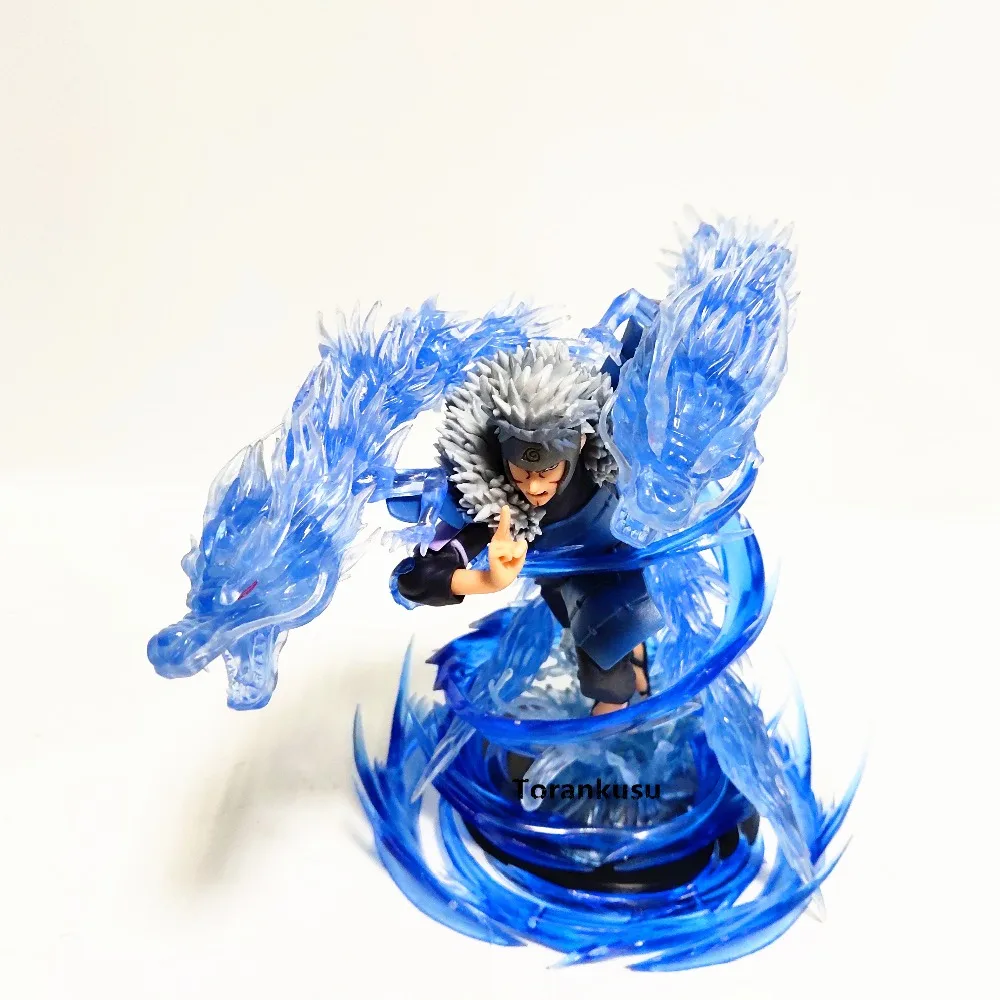 Наруто Senju Tobirama водный Дракон пуля ПВХ Фигурки DIY Набор Аниме Наруто Shippuden фигурка игрушка Diorama Brinquedos