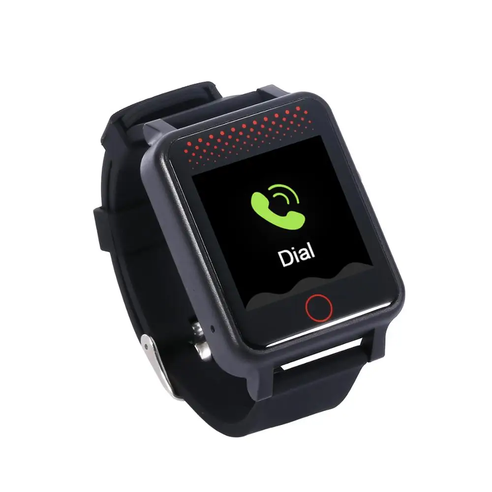 Black without box RF-V36 персональные gps Смарт-часы gps трекер телефон локатор gps+ Wifi+ LBS сердечный ритм/измерение артериального давления Спорт/напоминание о таблетках - Цвет: Black without box
