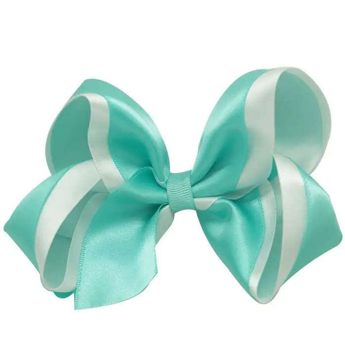 Бесплатная доставка оптовая продажа 100 шт. двухцветный скрученный бутиковый бант