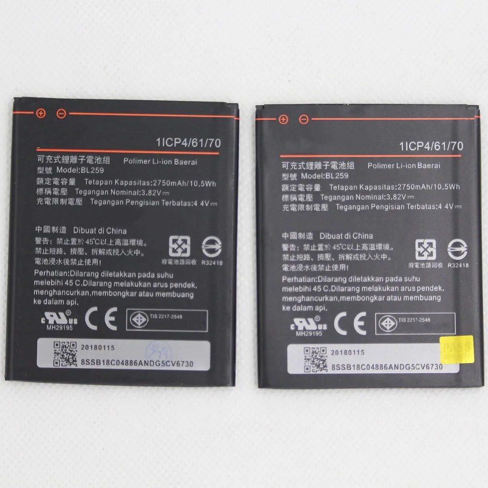 5 шт./лот Новый аккумулятор для Lenovo Vibe k5 plus K32C30 K32C36 2750mah blbl 259 мобильный телефон