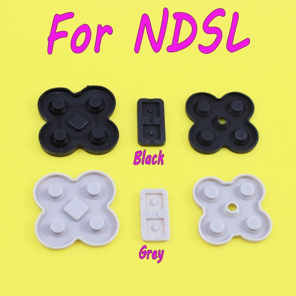 Серая проводящая резиновая силиконовая Кнопка dpad RL LR L R Левая Правая клавиатура