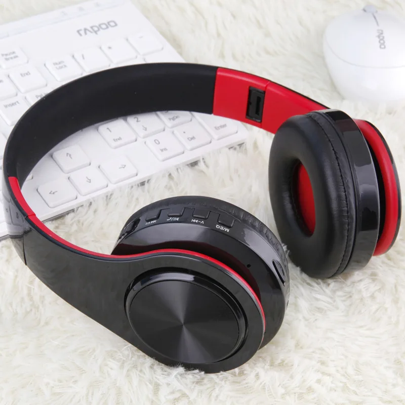 Новая Bluetooth гарнитура Наушники Беспроводные наушники с микрофоном Низкие басы