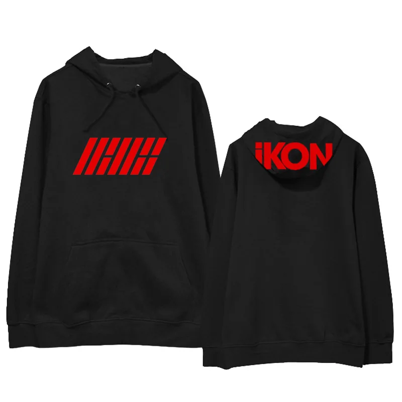 K-pop ikon martial arts concert B.I Kim Hanbin BOBBY Chih-yuen с той же кепкой и защитным капюшоном для отдыха