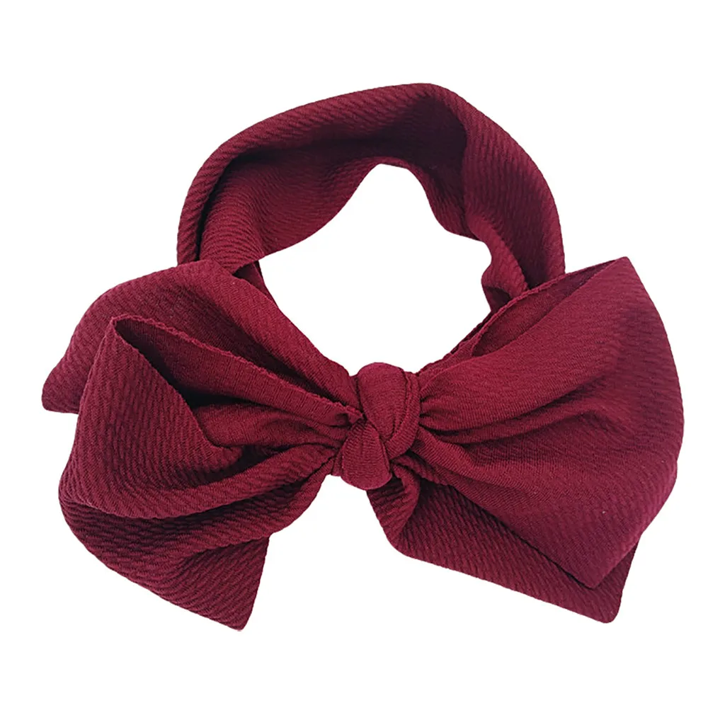 PARRY Hair Accessories Newborn Girls Headband Baby Bowknot Corn Kernels Knitted Headwrap New Kids Knot Turban | Детская одежда и