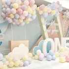 Воздушные шары, 30 шт., 512 дюйма, пастельные, воздушные шарики в виде леденцов, Круглый, из латекса, воздушные шары для дня рождения