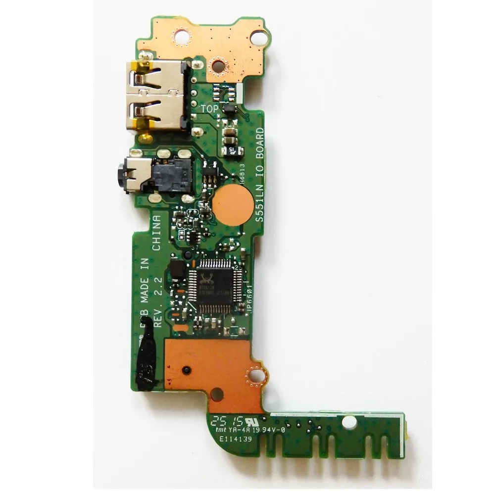 S551LN IO Плата REV 2 для ASUS S551L S551LB V551 K551 K551L R551LA R551LB материнская плата ноутбука USB аудио