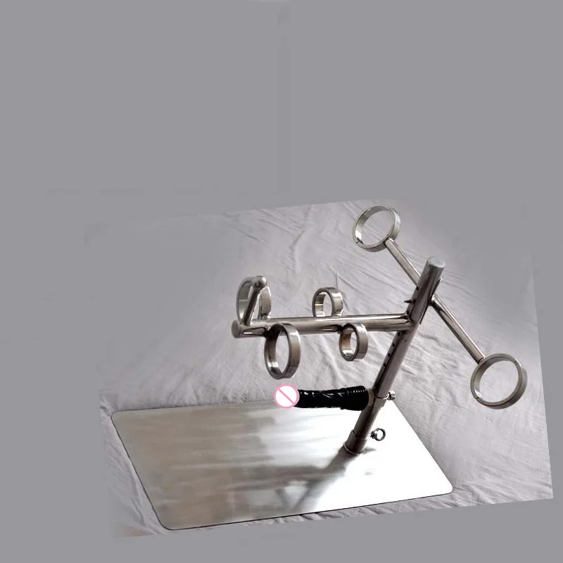 Фаллоимитатор из нержавеющей стали|ankle cuffs|slave restraintsbondage kit |
