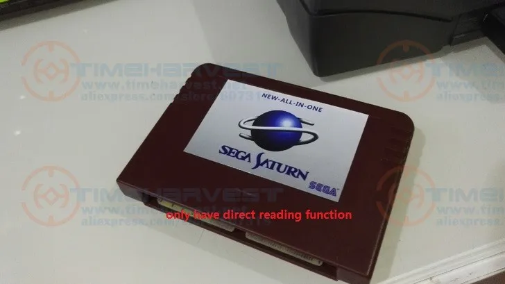 only Direct reading Новое-все-в-1 SEGA SATURN игровая карта псевдо-Сатурн KAI SS прямые картриджи для чтения с функцией прямого чтения и ускорителя - Цвет: only Direct reading