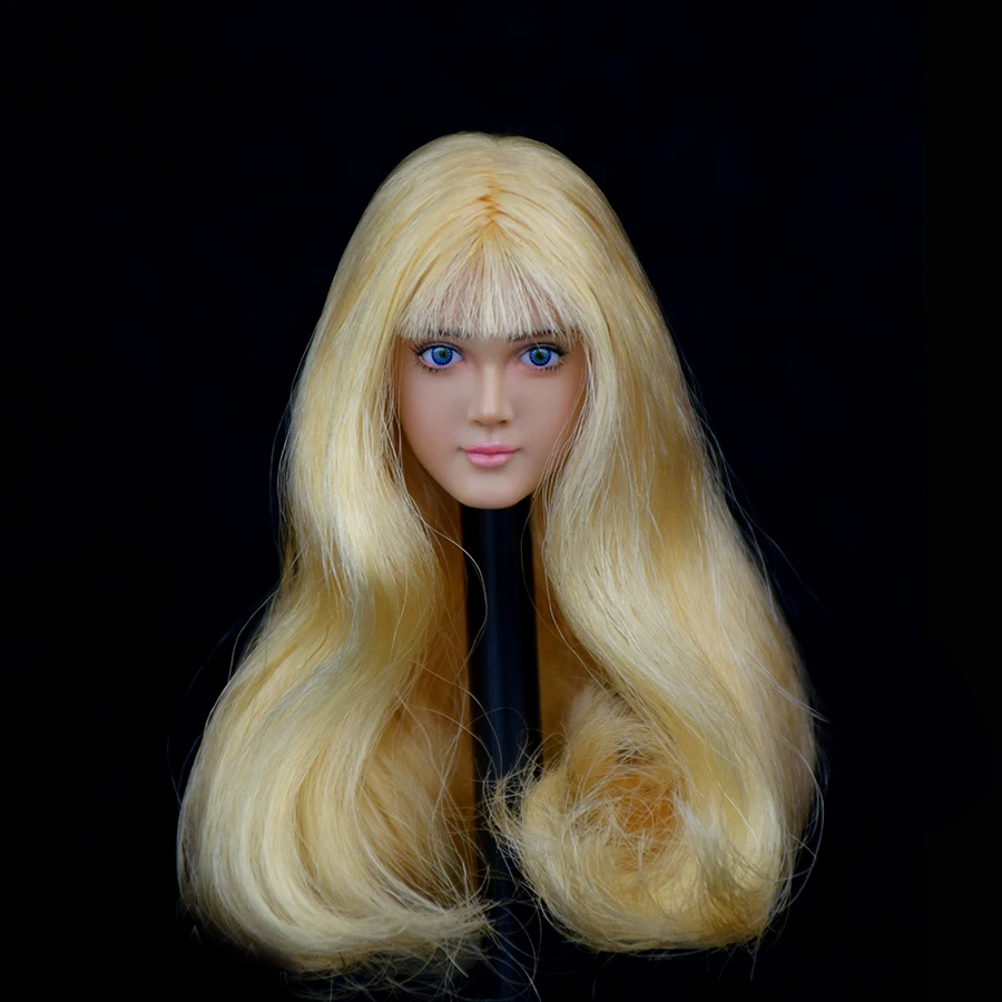 Игрушка mnotht 1/6 женская голова Sculpt WONDERY подвижные линзы для глаз WLS005A WLS005B девушка