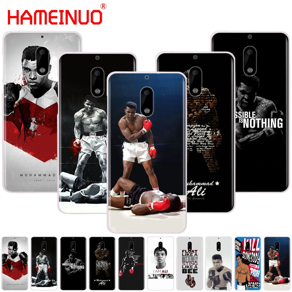 HAMEINUO Мухаммед Али боксерский Чемпион чехол для телефона Nokia 9 8 7 6 5 3 Lumia 640 640XL