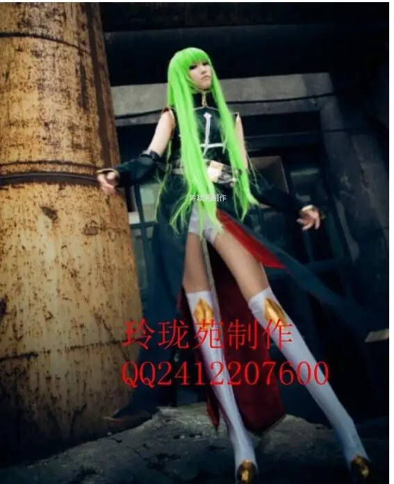 Аниме код Geass CC C tsu косплей костюм платье для девочек женское подгонянное высокое