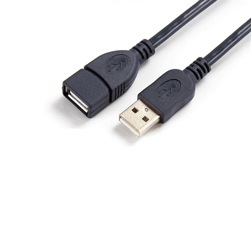 USB Удлинительный кабель из чистой меди прозрачный синий usb накопитель для мужчин
