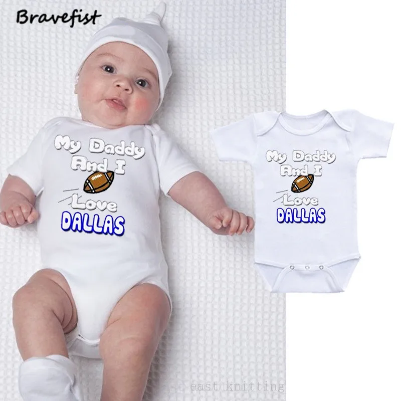 

0-24Months Football Print Newborn Bodysuits Short Sleeve Summer Children Clothes For Boys Girls Kids Onesie Outwear Jumpsuits