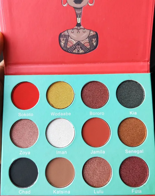 Red Palette 12 GIVENONE 6/12/16 Цвет макияж глаз ню палитра матовые тени для век Палитра Блеск порошок тени для век земные тени штамп пигмент - Цвет: Red Palette 12