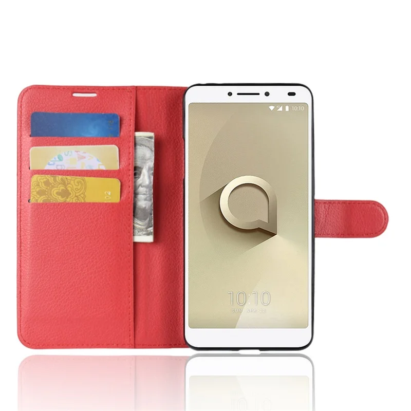 Чехол для Alcatel 3 V чехол 6 0 &quot5099D 5099 5099A кожаный флип кошелек бампер телефона Alcatel3V 3V
