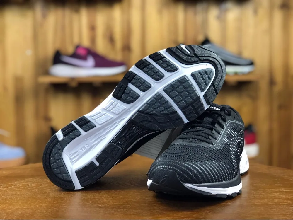 Новые аутентичные ASICS DynaFlyte-2 Мужская стабильность уличная спортивная обувь для бега Уличная обувь Walkng для бега