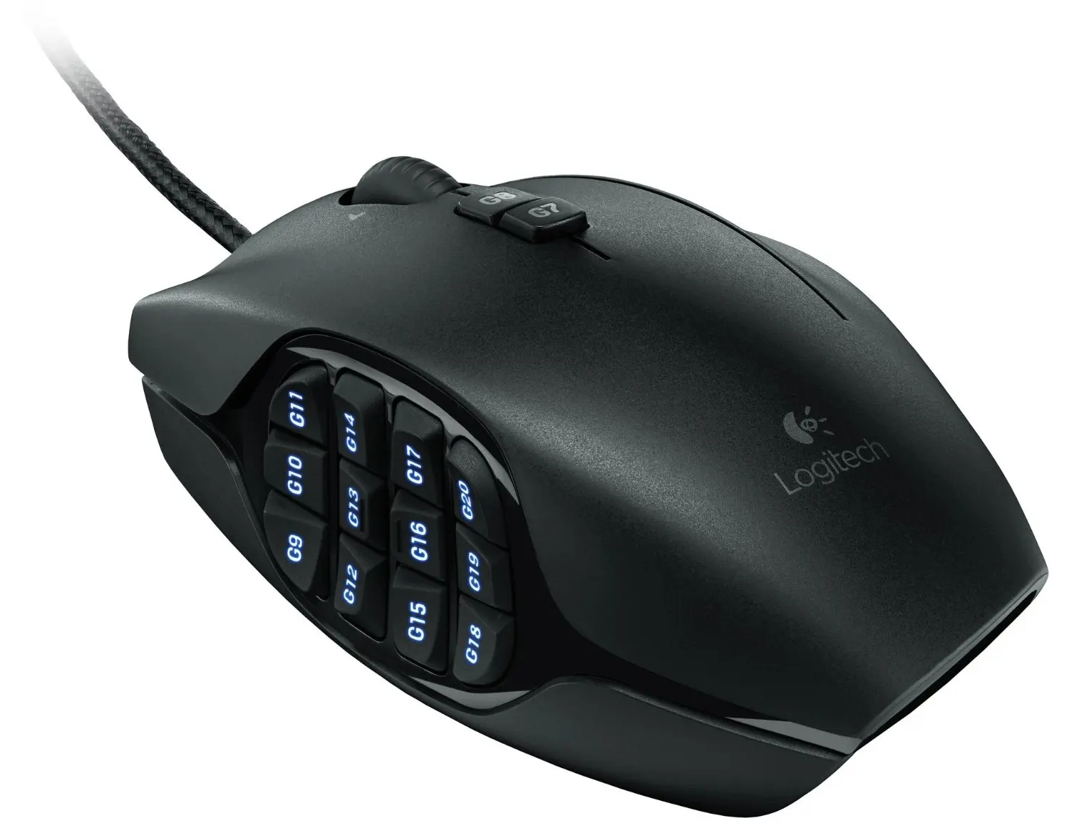 Игровой Мышь Logitech G600 MMO управление в вашем любимом MMOs|mouse pad wrist rest|mouse with numeric keypadmouse