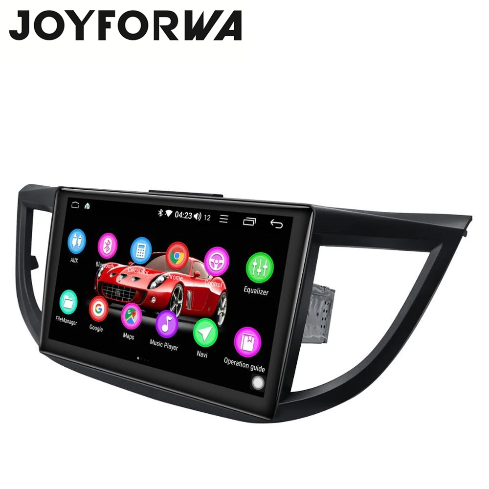 Автомобильный мультимедийный радиоприемник SPDIF 10 1 дюйма Android 8 для Honda CRV 2012 2015 GPS DSP