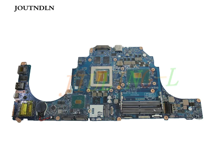 Материнская плата JOUTNDLN для ноутбука Dell Alienware 15 R2 17 R3 материнская AAP21 W15RD 0W15RD 1 Вт
