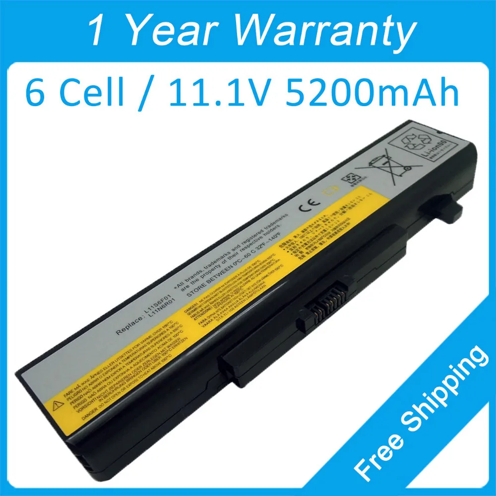 

New 6 cell laptop battery for lenovo IdeaPad Z380 Z485 Y480P Y580N Y485P Y580P L11S6F01 L11S6Y01 L11O6Y01 121500049