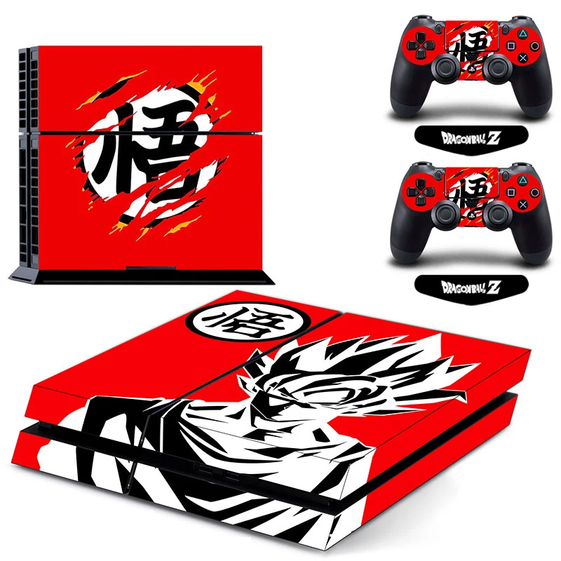 Виниловый чехол ARRKEO Dragon Ball наклейка для PS4 Sony PlayStation 4 консоль и 2 контроллера
