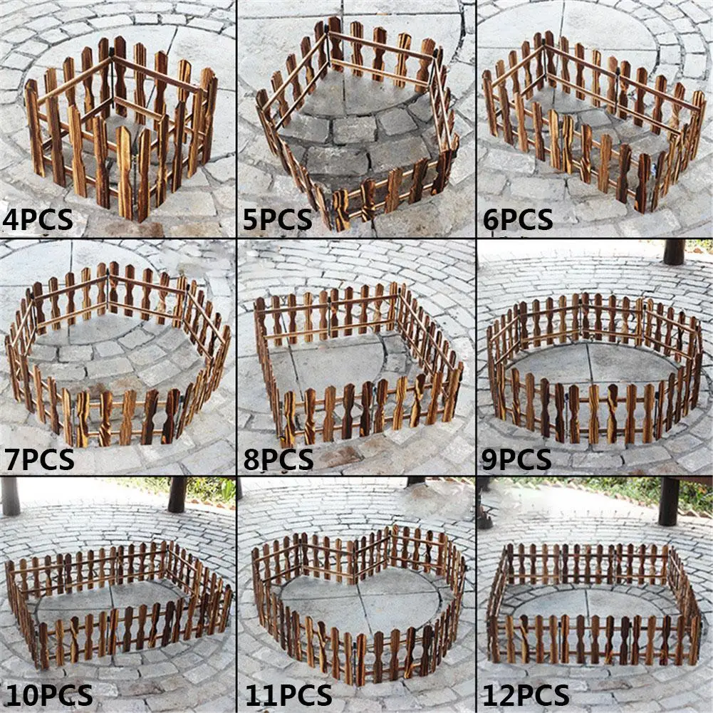 Tortoise Fence Carbonized Anti-corrosion Wood Reptile Enclosure Pet Piece Combination Indoor Outdoor Bulk Turtle | Дом и сад