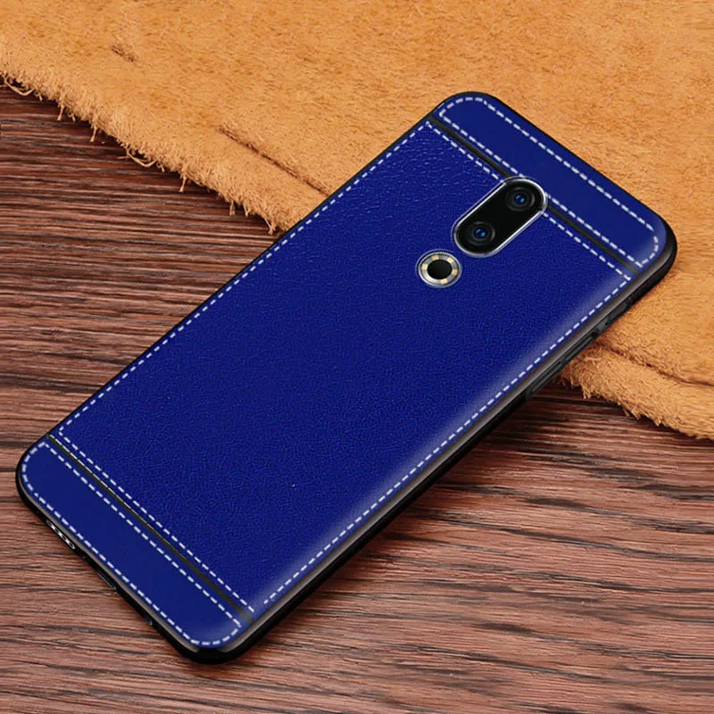 личи зерна узор копия кожаное кожа силиконовый чехол на meizu 16 M882Q чехлы