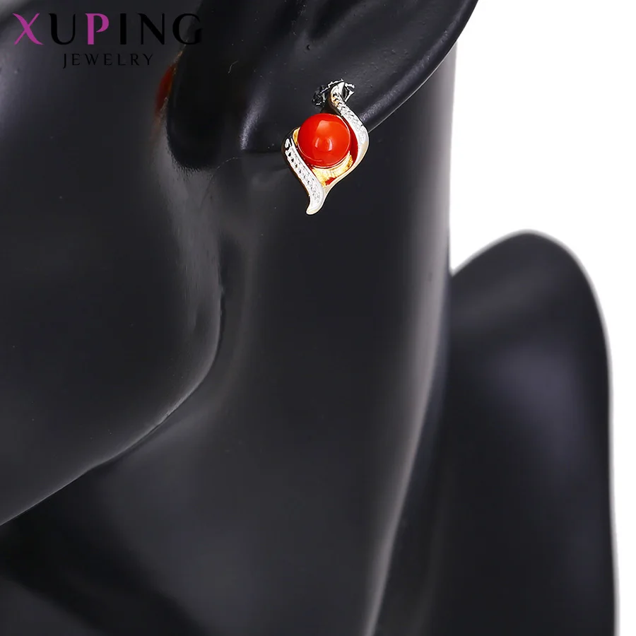 Xuping модные роскошные серьги многоцветный Синтетический кубический цирконий для женщин Рождественский день Ювелирные изделия Подарки S63.7-93771