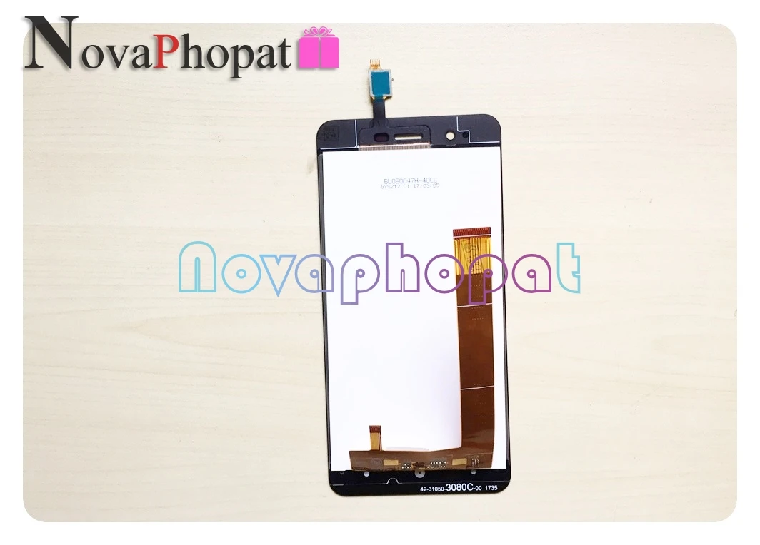 Novaphopat для BQ 5044 BQS Stricke LTE сенсорный экран дигитайзер сенсорная панель с ЖК дисплеем