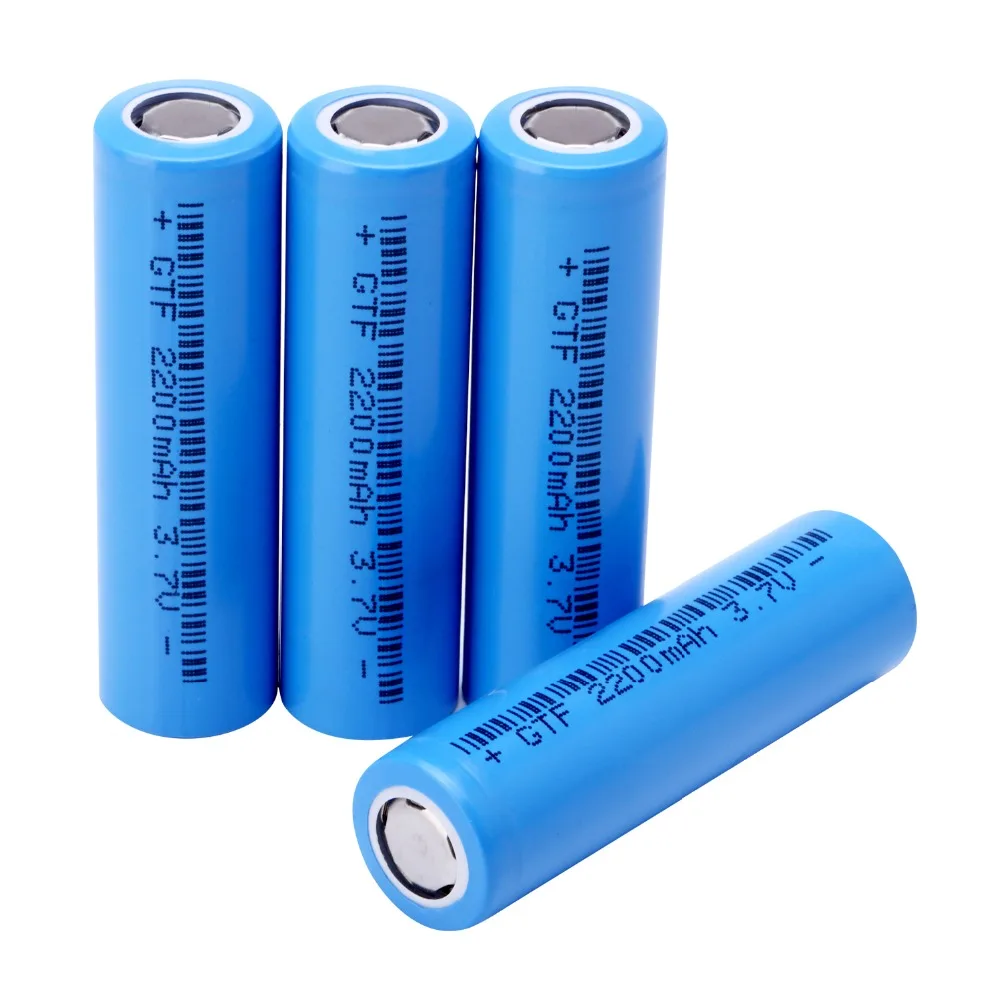 GTF 3 7 V 2200mAh оригинальный 18650 перезаряжаемый литий-ионный аккумулятор для фонарика