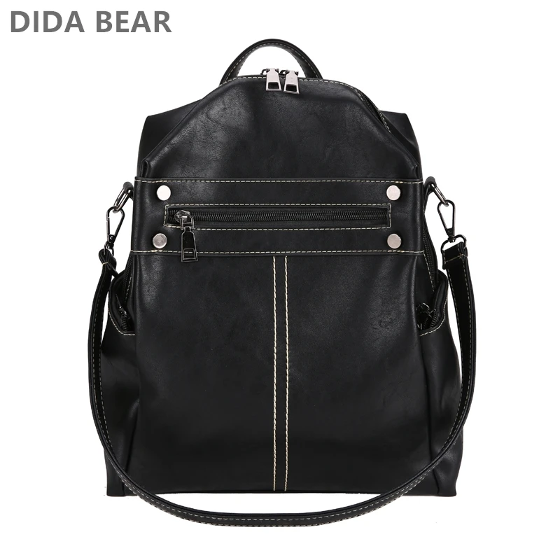Новый женский модный рюкзак женские кожаные рюкзаки Mochila Feminina школьная сумка для