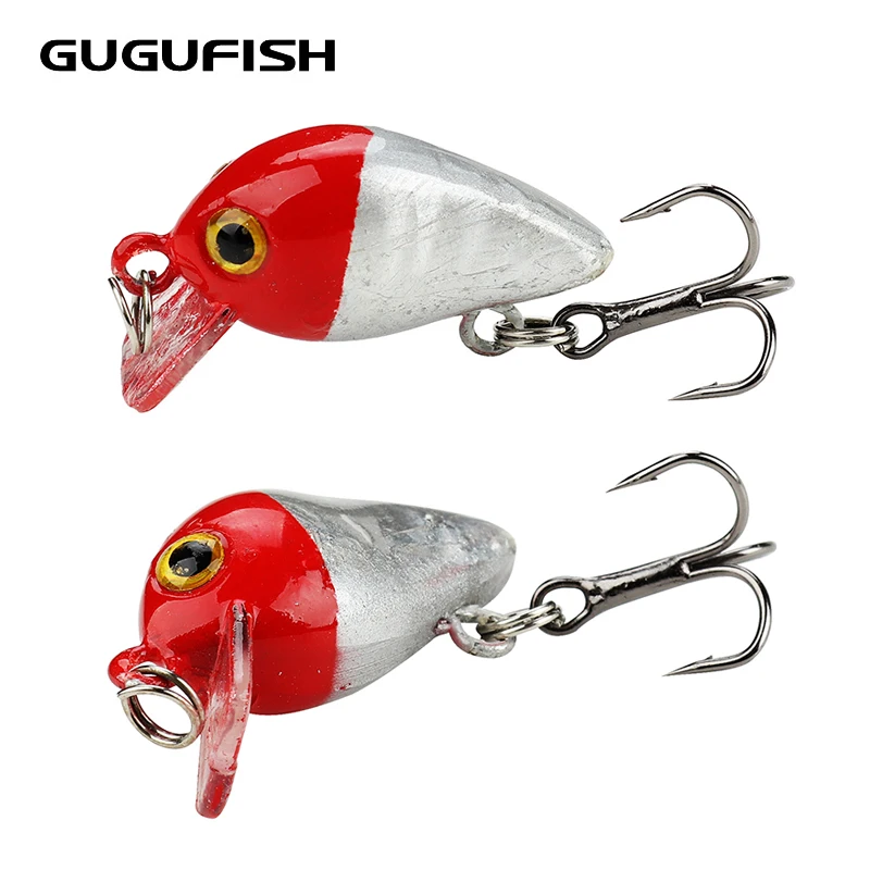 GUGUFISH 5 шт. мини приманка для рыбалки 45 мм 4 1 г искусственная японская твердая