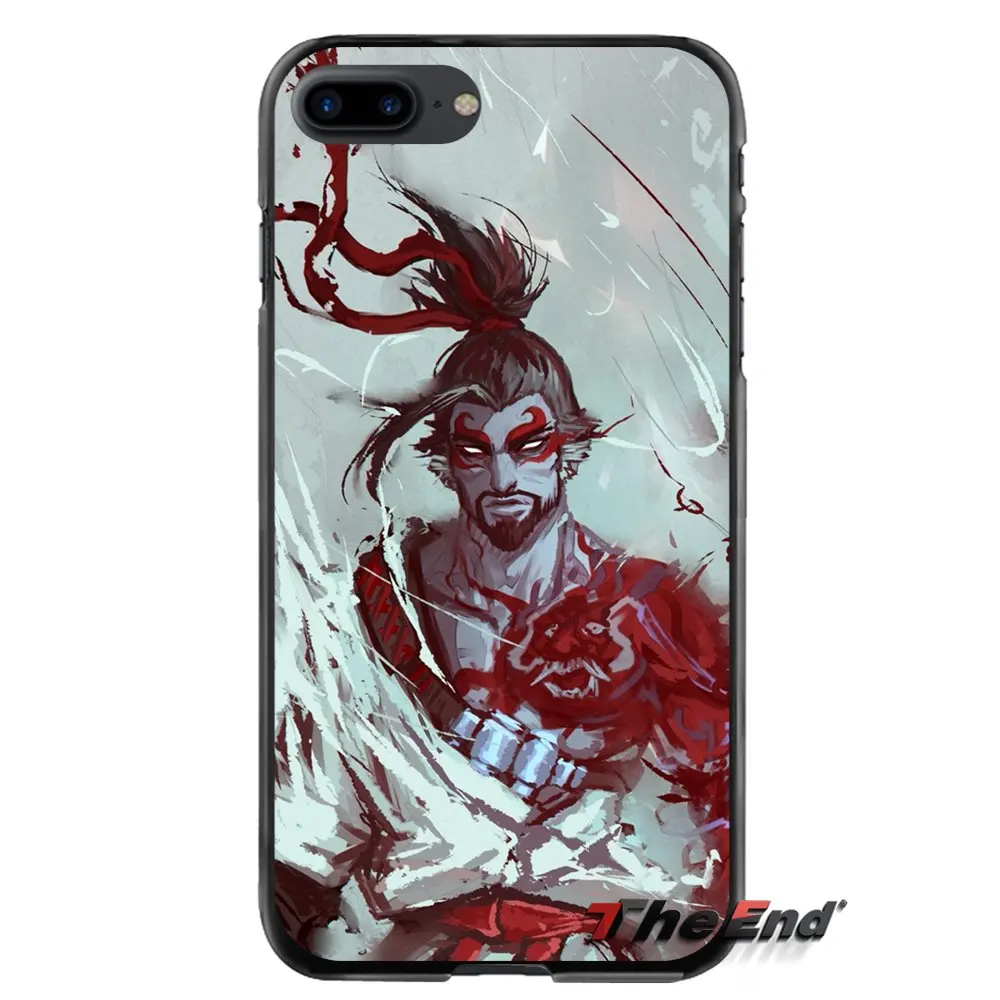 Патруля характер Ханзо аксессуары телефон чехлы для Apple iPhone 4 4S 5 5S 5C SE 6 S 7 8 Plus X iPod