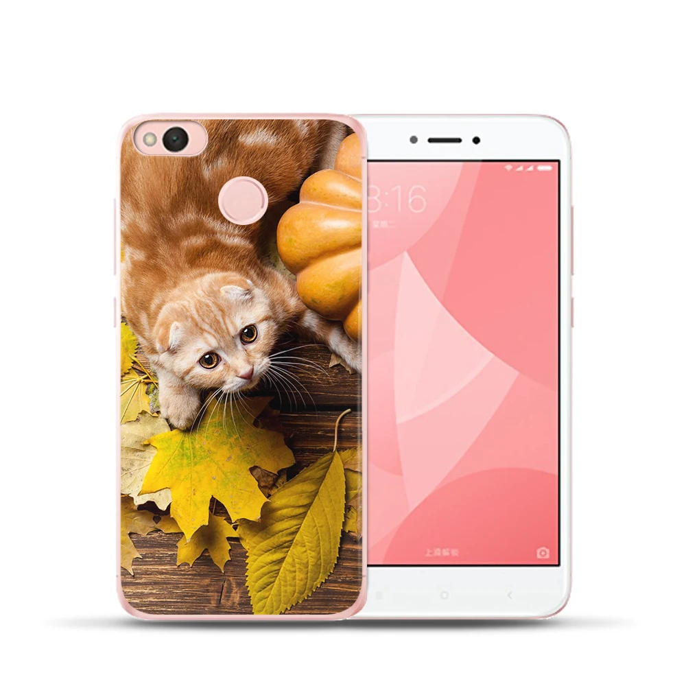 Чехол Weldone для Xiaomi Mi 5X a1 Mi6 Redmi 4 Pro Note 4X 4A 5A милые животные мягкие силиконовые чехлы