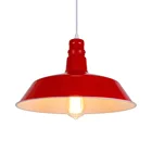 Американский подвесной светильник ASCELINA в стиле лофт, светильники с одной головкой для ресторана, бара, цветные металлические домашние светильники