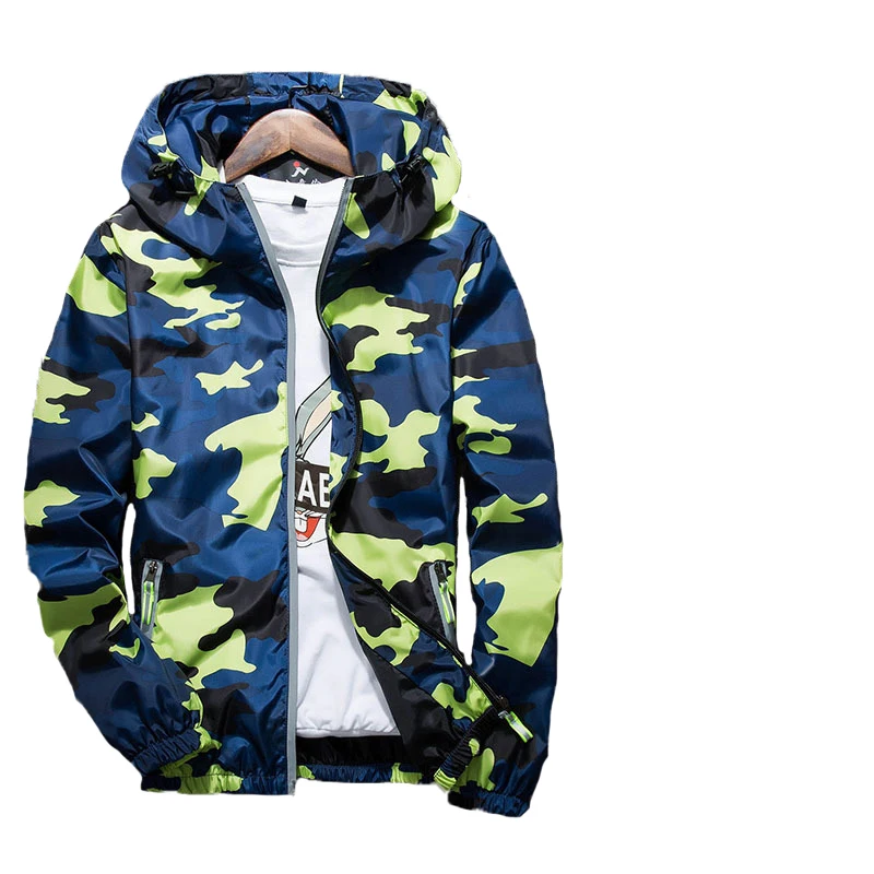 

2019 весенне-летняя модная мужская брендовая одежда, светоотражающая куртка 3м, повседневная камуфляжная мужская куртка-бомбер на молнии с ка...